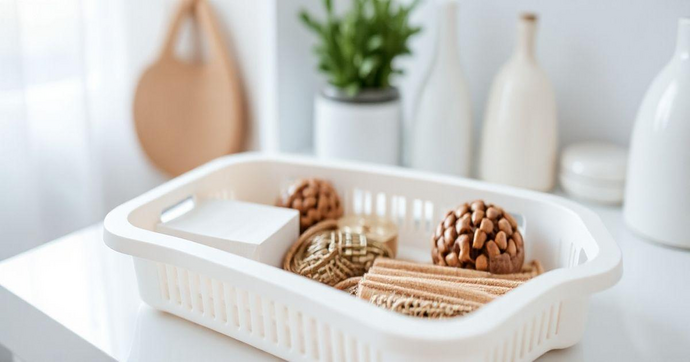 Bandeja branca de plástico: A escolha ideal para organização e decoração