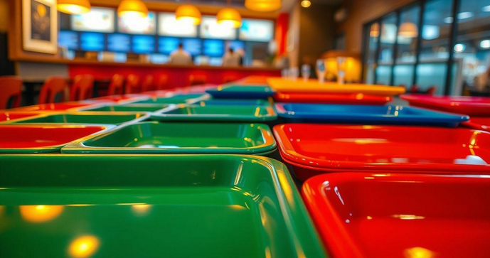 Bandejas Plásticas para Restaurante: Qualidade e Praticidade