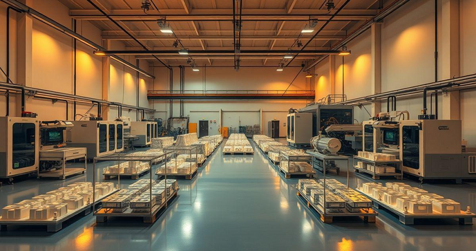 A Fábrica de Vacuum Forming Eficiente
