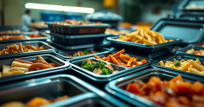 Bandejas termoformadas para alimentos: a solução ideal para armazenamento e transporte