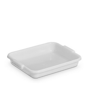 Bandeja plástica branca